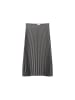 Marc O'Polo Plisseerock A-Shape in rocky grey melange