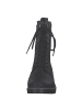 rieker Schnürstiefel in schwarz/schwarz