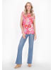 IZIA Women Blouse in pink multicolor
