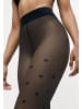 S. Oliver Strumpfhose 1er Pack comfort in black hearts