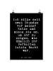 Mr. & Mrs. Panda Poster Ich sitze seit zwei... mit Spruch in Schwarz