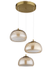 Globo lighting Hängeleuchte "AVILA" in gold