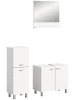 ebuy24 Badmöbelset Boston Weiß 102 x 33 cm