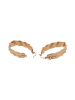 IZIA Women Hoop Earrings in Rose Gold