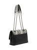 faina Women Flap Bag in White  Black