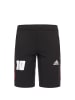 adidas Performance Trainingsshorts Messi 1/2 in schwarz / rot