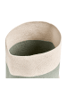 Beliani Korb SILOPI in Beige/Grün - (W) 44 x (H) 52 x (L) 44 cm
