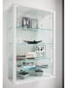 VCM  Wandvitrine Hängevitrine Glasvitrine Glas Udina L in Weiß