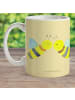 Mr. & Mrs. Panda Kindertasse Biene Liebe ohne Spruch in Gelb Pastell