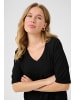 Kaffe Stricktunika BPanika A-shape in Black Deep