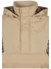 Urban Classics Urban Classics Damen Ladies AOP Mixed Pull Over Jacket in unionbeige/darkleo/w.