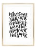 Tales by Jen Poster / Kunstdruck "Whatever souls are made of" I Ohne Rahmen