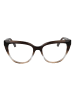 Ana Hickmann Damen Optische Fassungen Katzenauge Braun