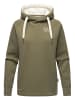 Marikoo Kapuzensweatshirt Airii in Dusty Olive Melange