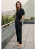Vera Mont Jumpsuit mit Gürtel in Schwarz