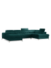 MF Design Lazy Recamiere Rechts in Grün -  (L) 202 x (B) 354 x (H) 92 cm