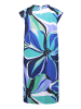 Betty Barclay Jerseykleid kurzarm in Blau/Grün