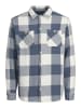 Jack & Jones Langarm FreizeitHemd für Herren in blau