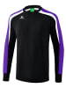 erima Liga 2.0 Sweatshirt in schwarz/violet/weiss