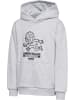 Hummel Kapuzenpullover Hmljr Loose Kinder in LIGHT GREY MELANGE