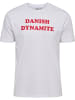 Hummel T-Shirt Hmlpulse Lebensstil Herren in WHITE/TANGO RED