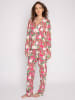 P.J. Salvage Pyjama PLAYFUL PRINTS in Rot