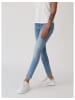 miracle of denim Skinnyjeans Sina in Panda Blue