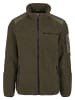 Brandit Fleece Jacket in olive