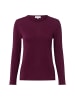 Marie Lund Strickpullover in aubergine - 0007