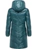 ragwear Wintermantel Rebelka Shiny YOUMODO in Ocean Green