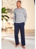 AUTHENTIC LE JOGGER Pyjama in rot-navy/ grau-navy