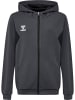 Hummel Hummel Zip Jacke Hmlauthentic Multisport Kinder Atmungsaktiv Schnelltrocknend in ASPHALT