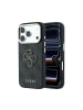 Guess Guess 4G Big Resin Logo kompatibel mit iPhone 18 Pro und 17 in Schwarz