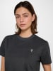 Hummel T-Shirt Hmlpulse Lebensstil Damen in DARK GREY MELANGE
