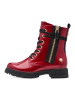 Marco Tozzi Stiefeletten rot
