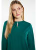 DreiMaster Damen Langarmbluse in Dunkelgrün