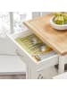 SoBuy Küchenwagen in Natur und Weiß - (B)60 x (H)90 x (T)44.5cm