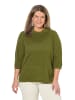 Ulla Popken Pullover in oliv