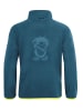 Trollkids Fleece Jacke "Oppdal XT" in Petrolblau/Delphinblau