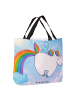 Mr. & Mrs. Panda Schultertasche Einhorn Fliegendes Pferd Design ... in Weiß