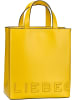 LIEBESKIND BERLIN Handtasche Paper Bag Logo S in Lemon