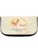 Mr. & Mrs. Panda Schminktasche Huhn Stolz mit Spruch in Vintage