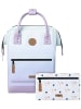 Cabaia Rucksack Adventurer Recycled Oxford Medium in Mykonos
