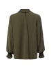 MARC CAIN COLLECTIONS Schlupfbluse in oliv