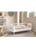 58 aufm Kessel JUNIORBETT 70x140 Keeley Buche Weiß Holz Komfort Stabil Modern