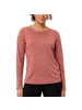 Vaude Essential Langarm Shirt in Ziegel