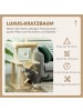 Pawhut Kratzbaum Cremeweiß 48L x 48B x 90H cm