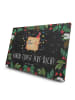 Mr. & Mrs. Panda Adventskalender Toast Party mit Spruch in Kreidetafel