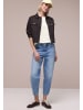 Street One Strukturshirt mit Dropped Shoulders in Off White