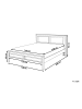 Beliani Doppelbett OLIVET in Blau - (W) 148 x (H) 92 x (L) 208 cm